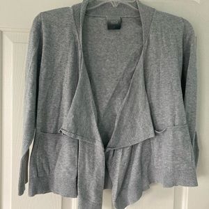 Waterfall cardigan - grey
